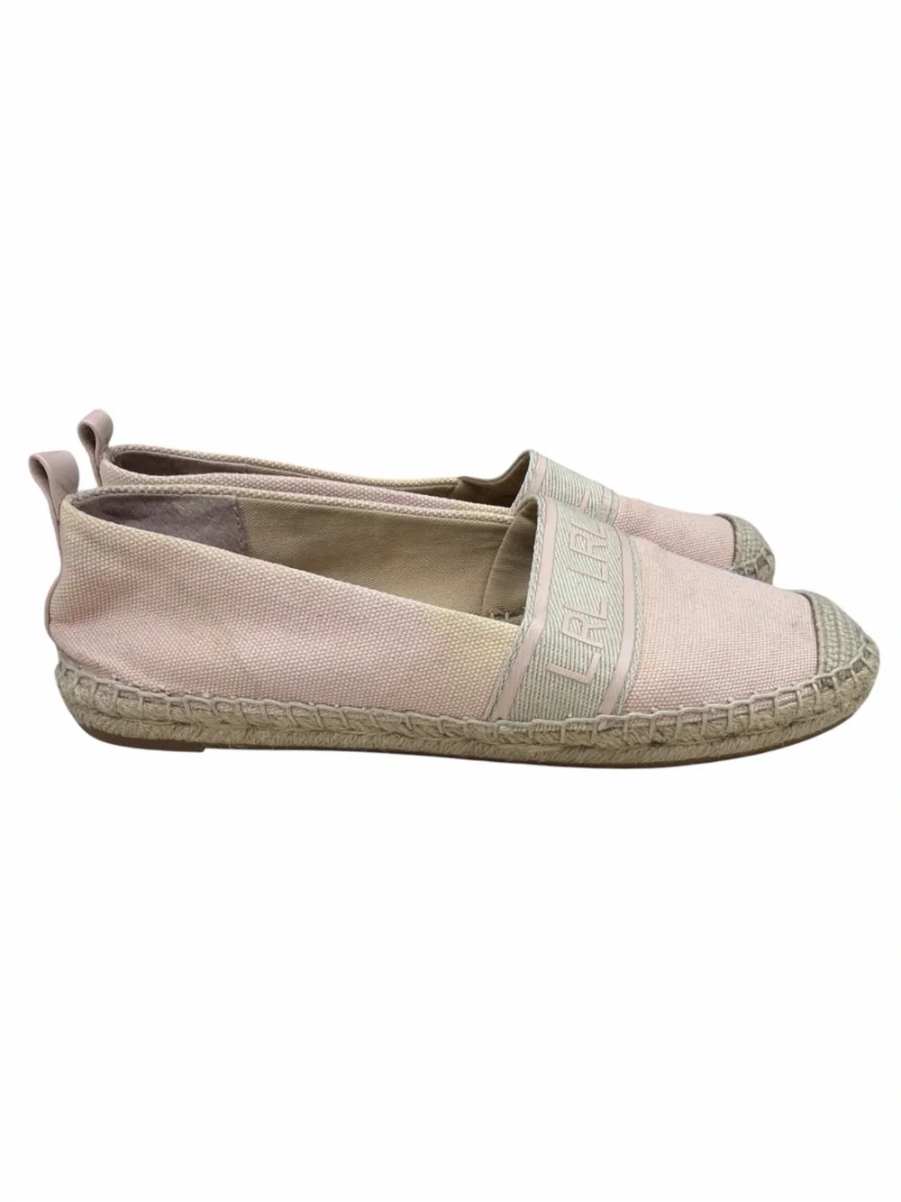 Lauren Ralph Lauren Caylee Pale Pink Espadrille Flats